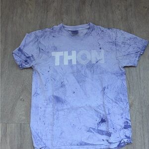 Comfort Colors Lavender Tie Dye PSU THON 2022 Graphic Tee